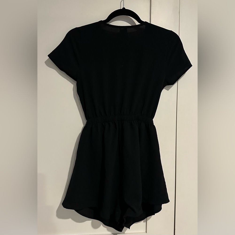 Princess Polly Ragnar Tie Front Romper - Picture 5 of 6